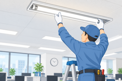 蛍光灯をLEDに 総取替の費用 損金算入可能